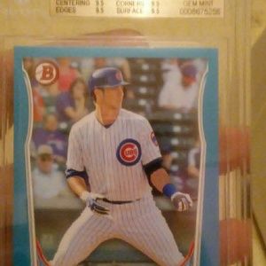 2014 kris bryant rookie card graded 9.5